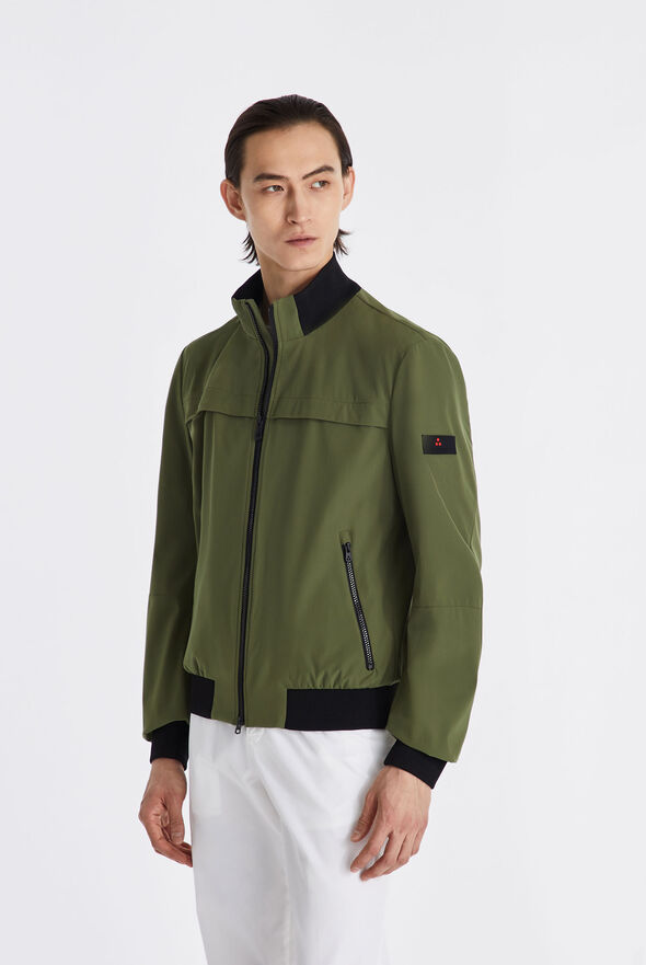 Stretch bomber jacket with contrasting details  Peuterey - medium