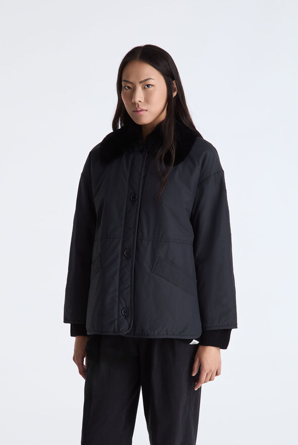 Reversible Jacket with Detachable Fur Collar  Peuterey - medium