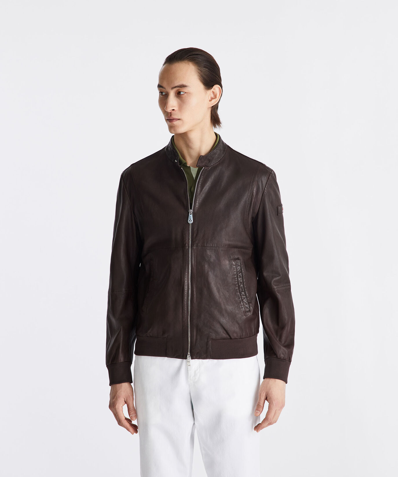 Blouson en cuir nappa teint  Peuterey - large image number 1