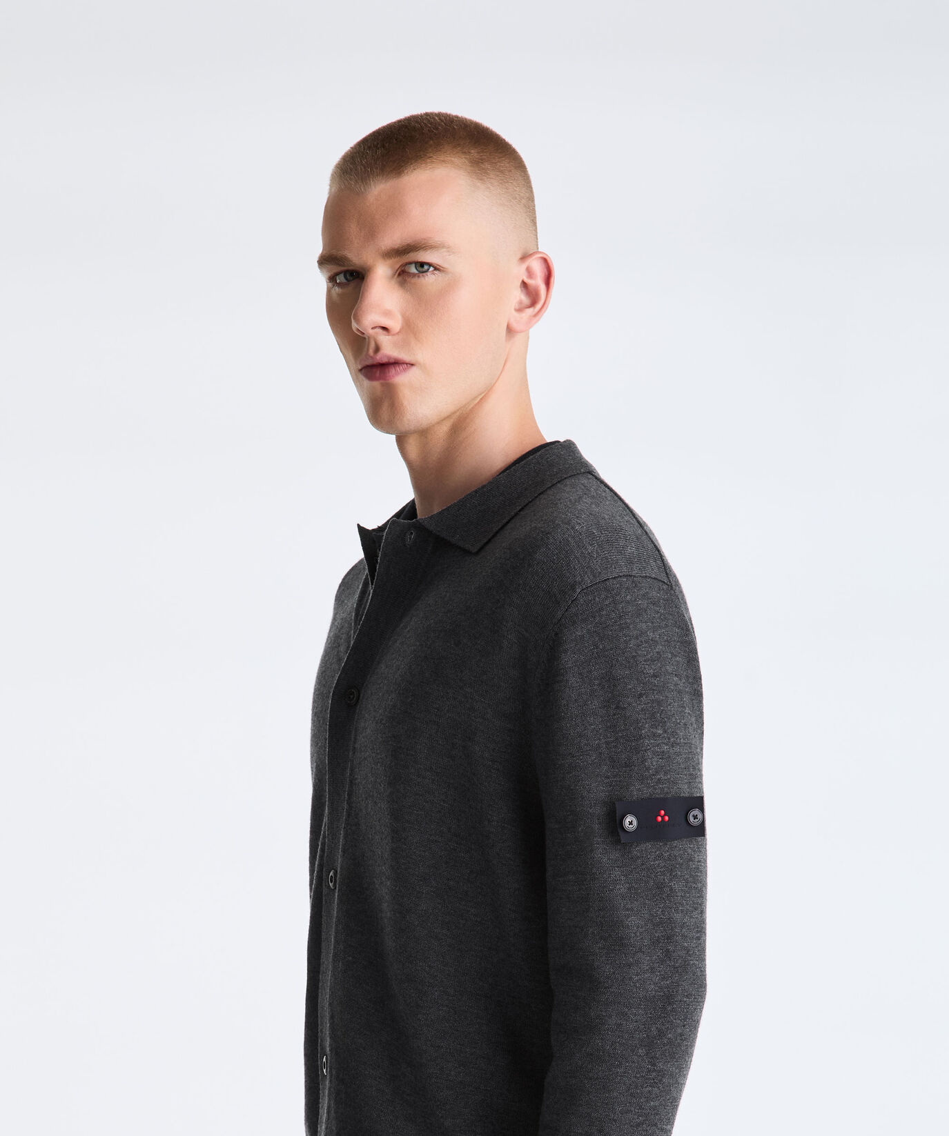 Strickjacke mit Kragen  Peuterey - large