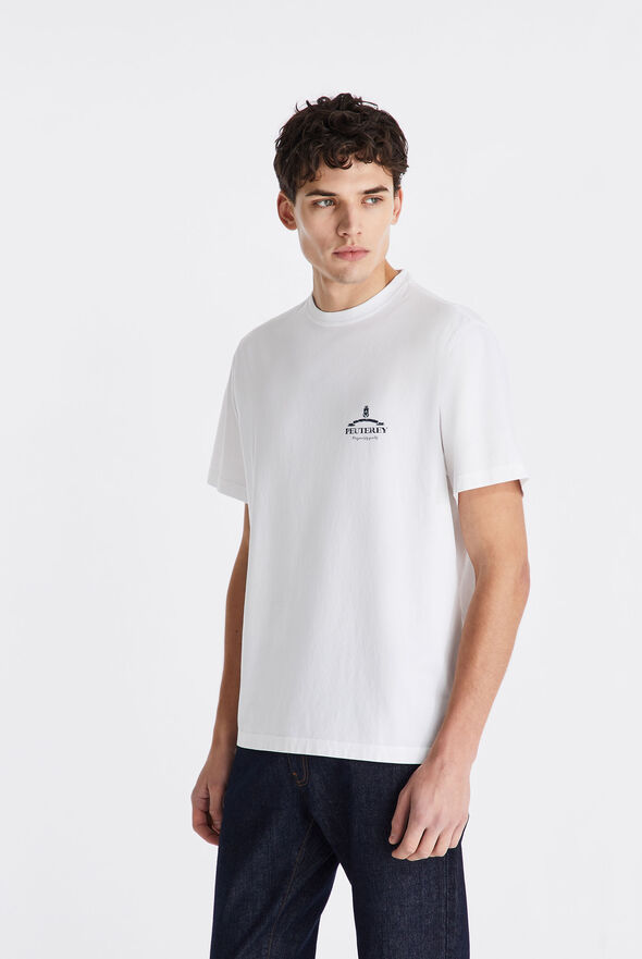 T-shirt with Peuterey print and lettering on chest  Peuterey - medium