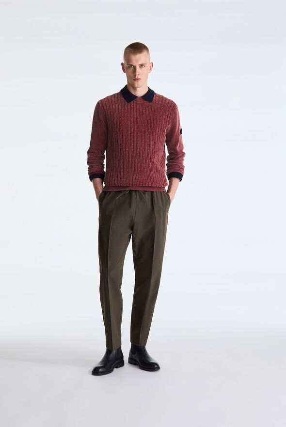 Chenille Cable Knit Sweater  Peuterey - medium