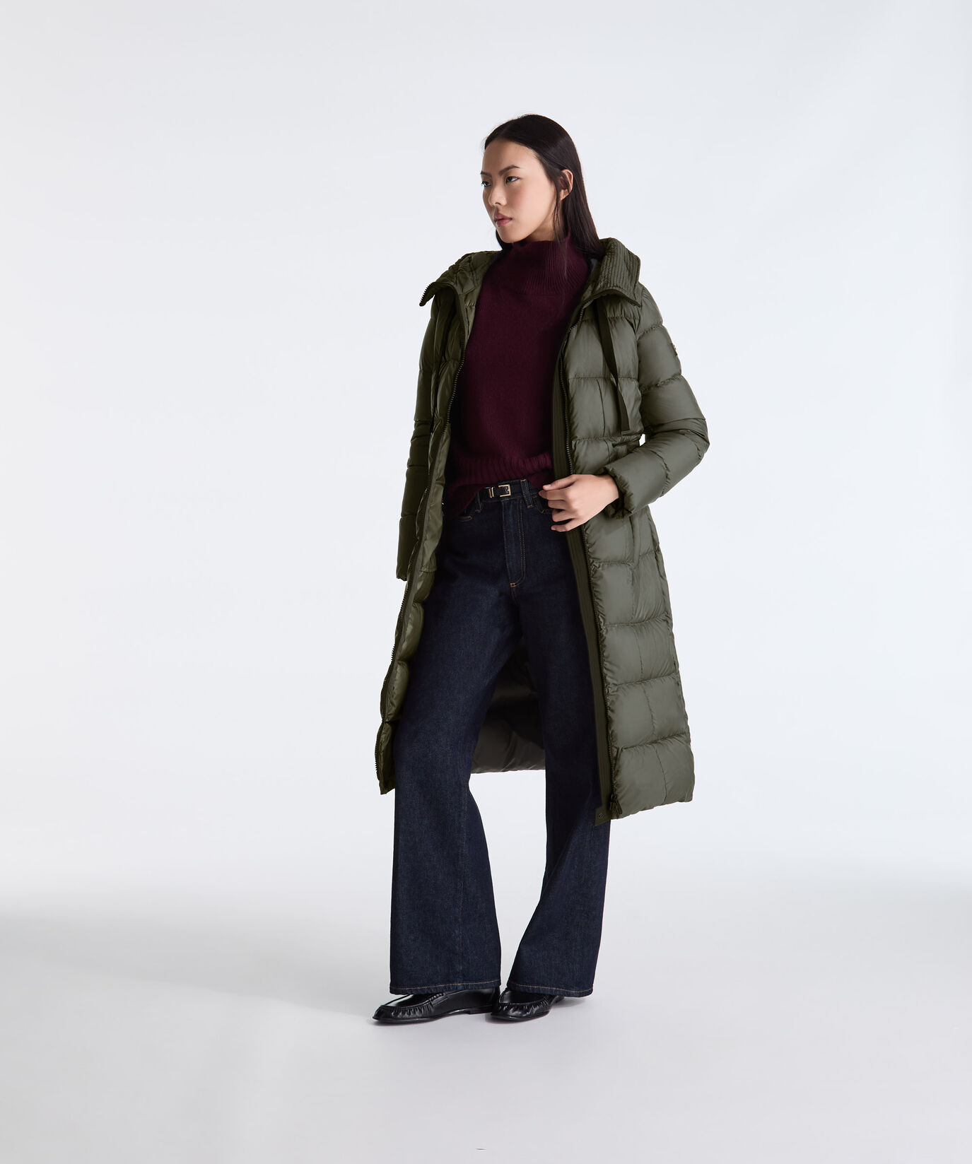 Recycled Polyester Long Down Jacket  Peuterey - large image number 0