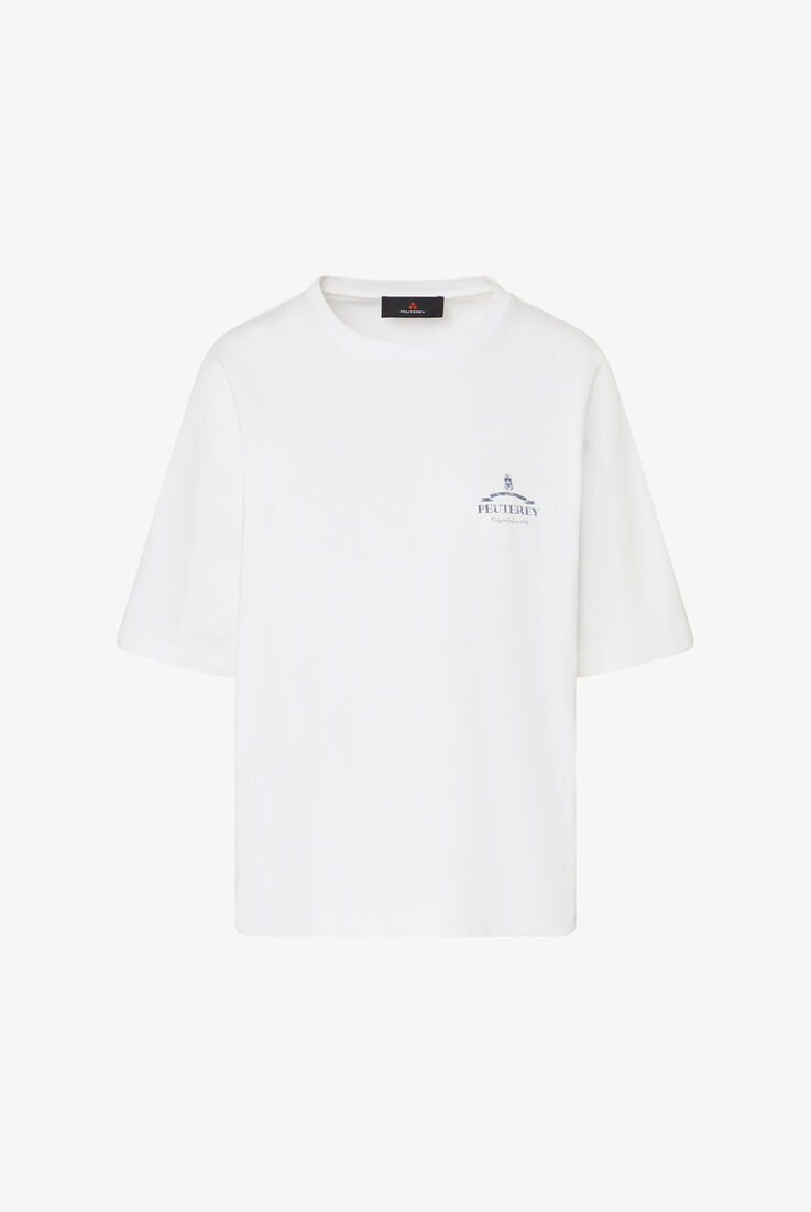 T-shirt with chest print  Peuterey - still-fondo-neutro
