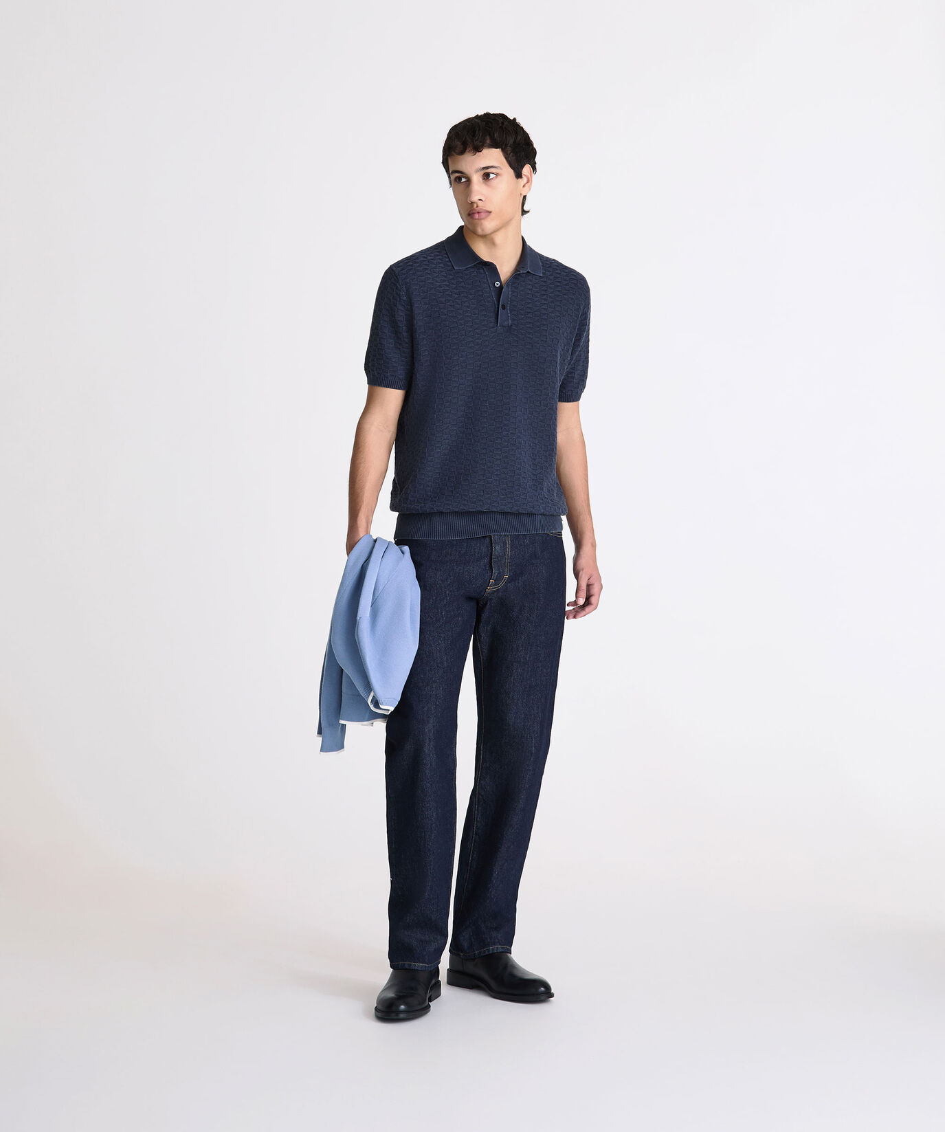 Polo shirt with geometric pattern  Peuterey - large image number 0