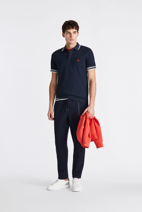 Stretch cotton pique polo shirt  Peuterey - medium