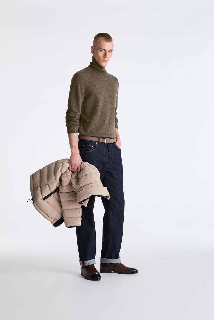 Yak Wool Blend Turtle-Neck Sweater  Peuterey - medium