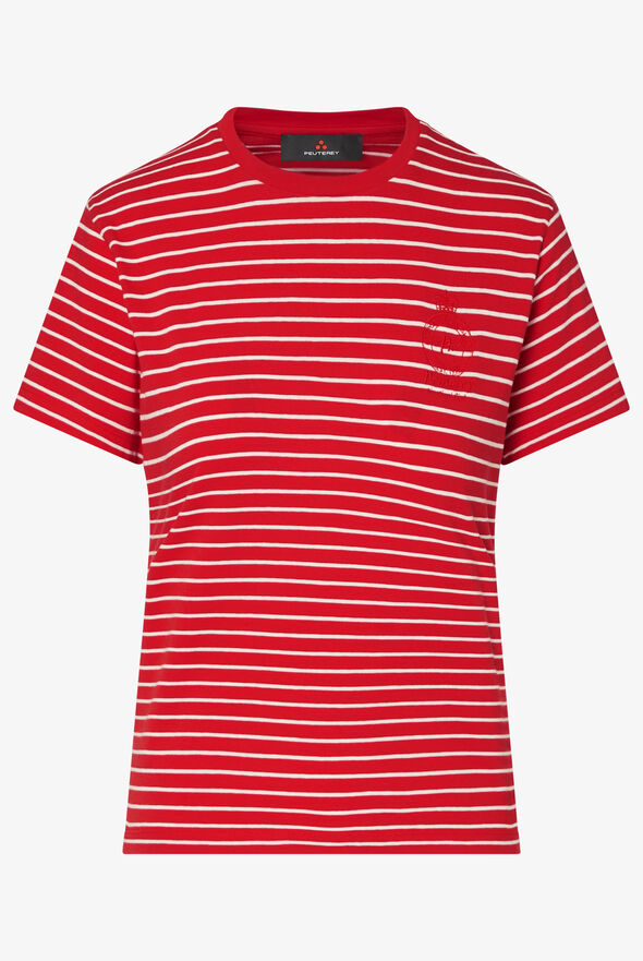 T-shirt ray&eacute; en coton  Peuterey - still-fondo-neutro