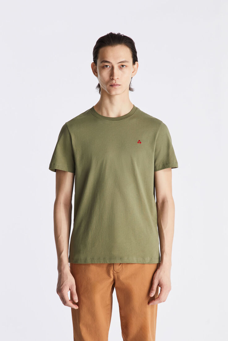 Cotton T-shirt with embroidered logo  Peuterey - medium