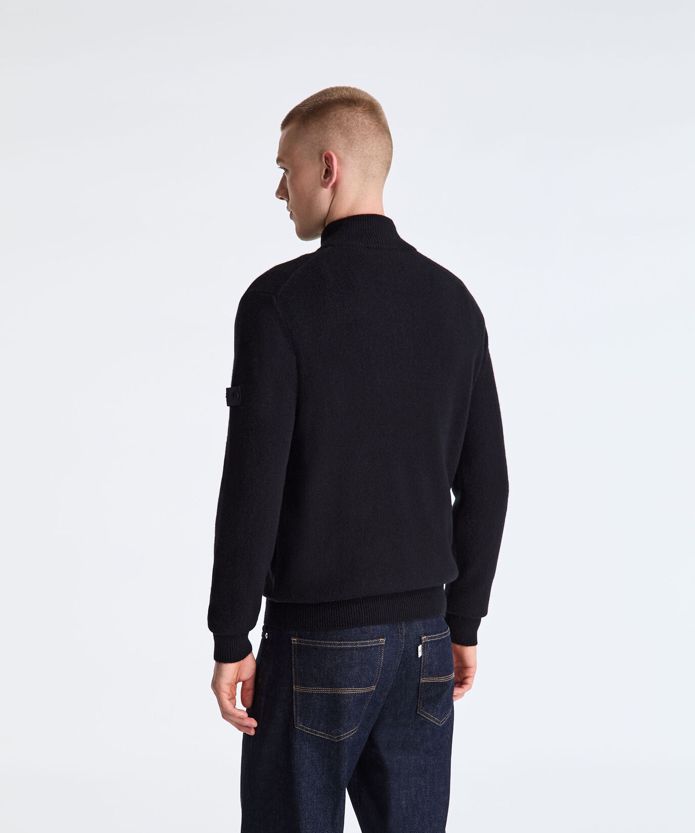 Yak Wool Sweater with Half Zip  Peuterey - large