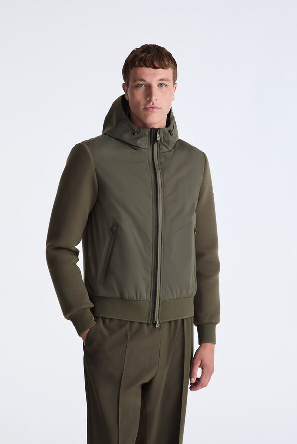 Gef&uuml;ttertes Hybrid-Sweatshirt aus zwei Stoffen  Peuterey - medium