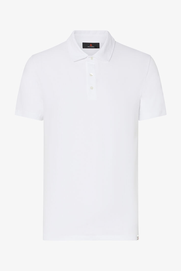 Polo en jersey de coton stretch  Peuterey - still-fondo-neutro