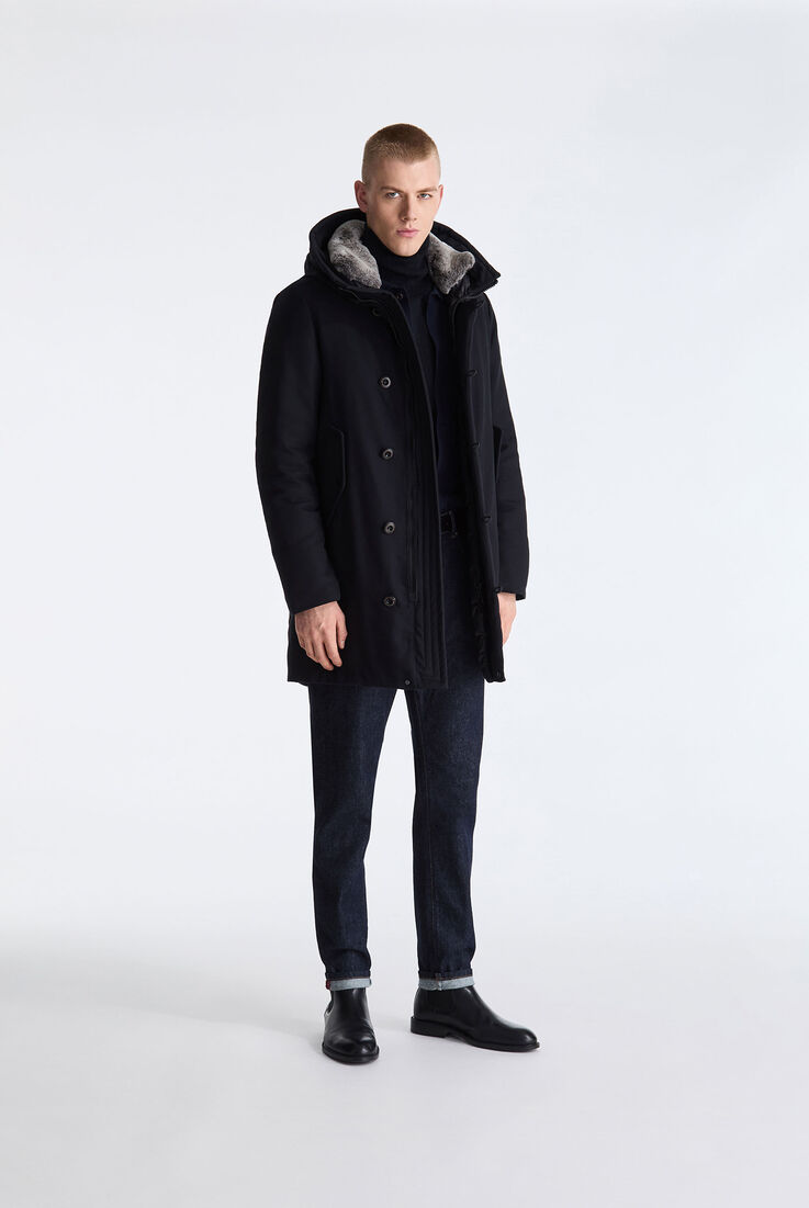 Functional Parka with Fur Edging  Peuterey - medium