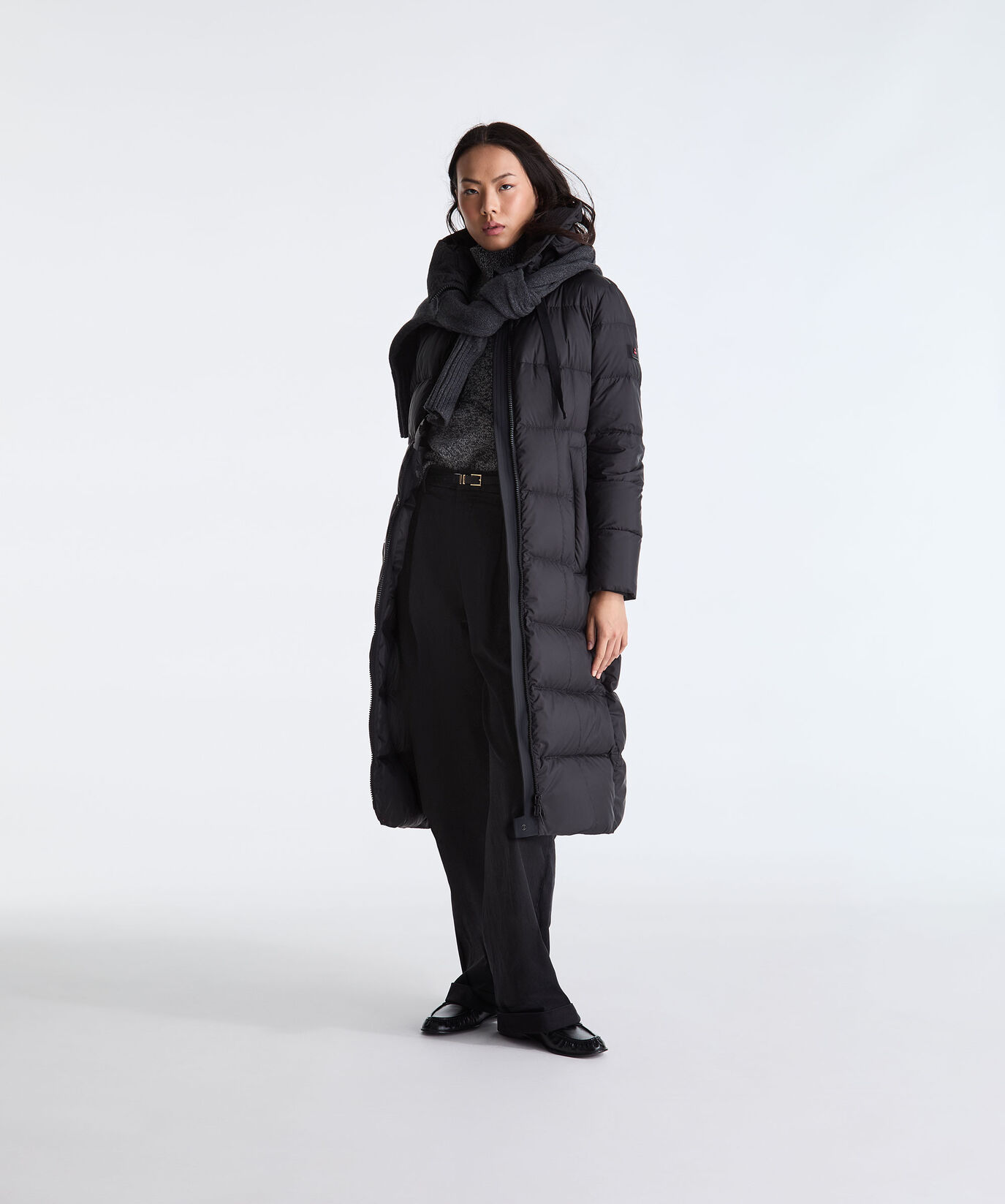 Recycled Polyester Long Down Jacket  Peuterey - large image number 0