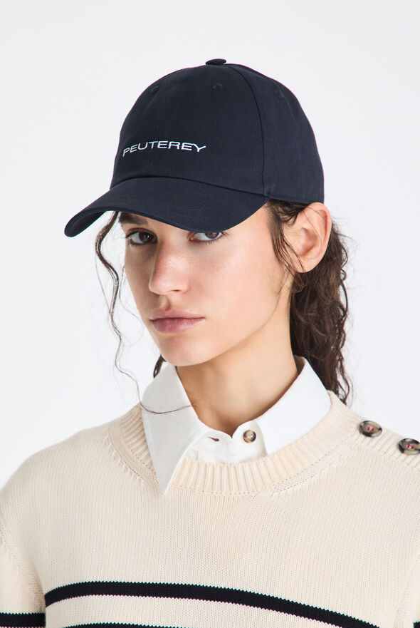 Baseball cap with embroidered lettering  Peuterey - medium