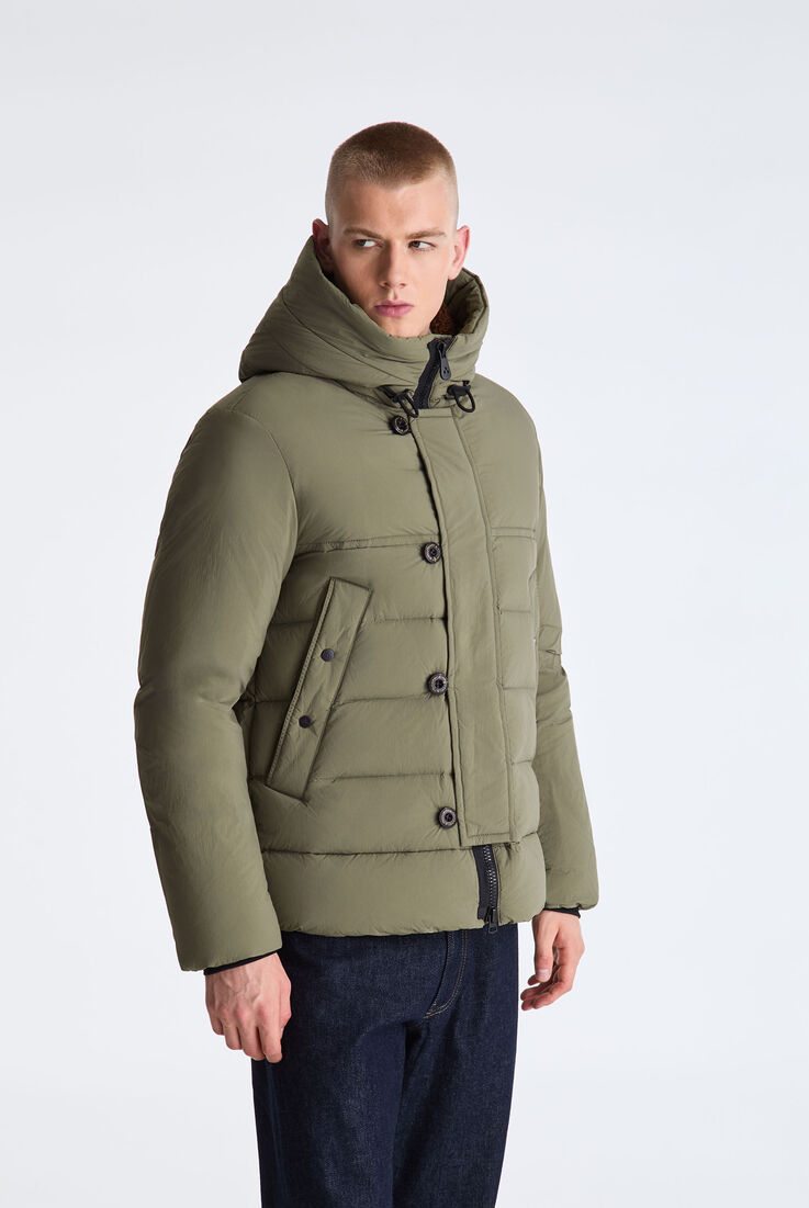 Daunenjacke mit unregelm&auml;&szlig;igem Steppmuster  Peuterey - medium