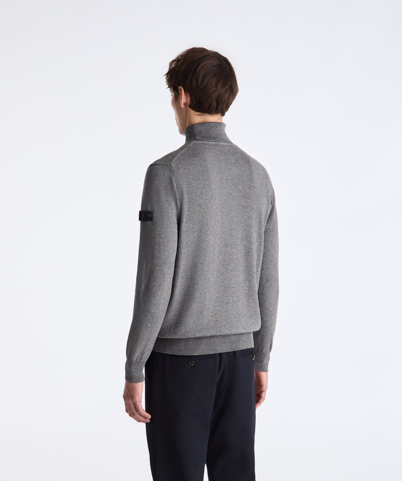 Wool and Cotton Blend Turtle-Neck Sweater  Peuterey - large image number 3