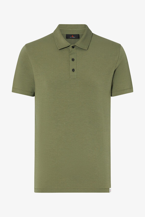 Stretch cotton jersey polo shirt  Peuterey - still-fondo-neutro