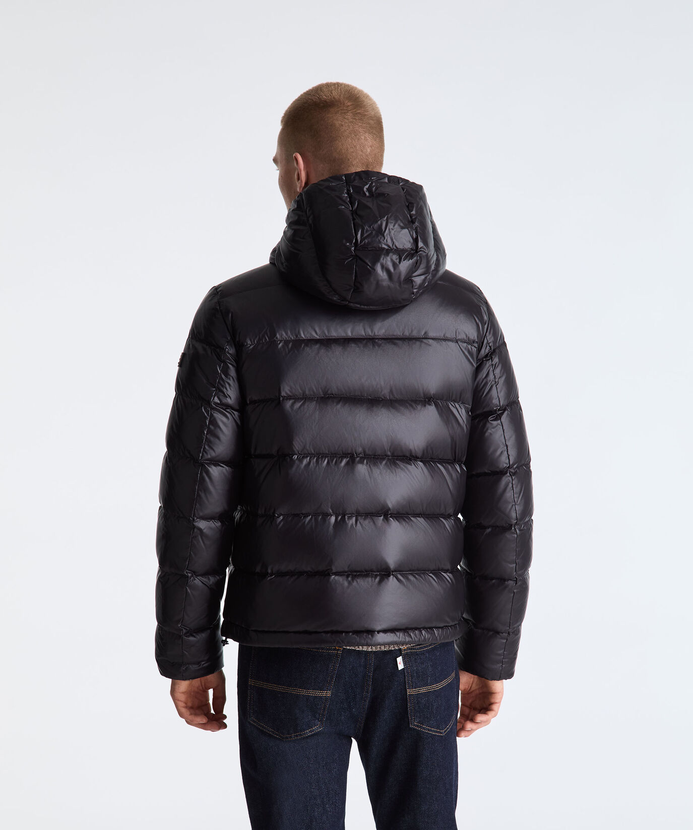 Nylon Hooded Down Jacket  Peuterey - large