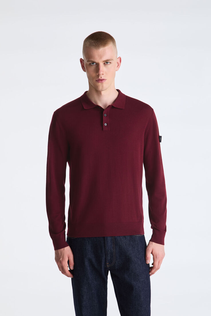 Fine Wool Polo Shirt  Peuterey - medium