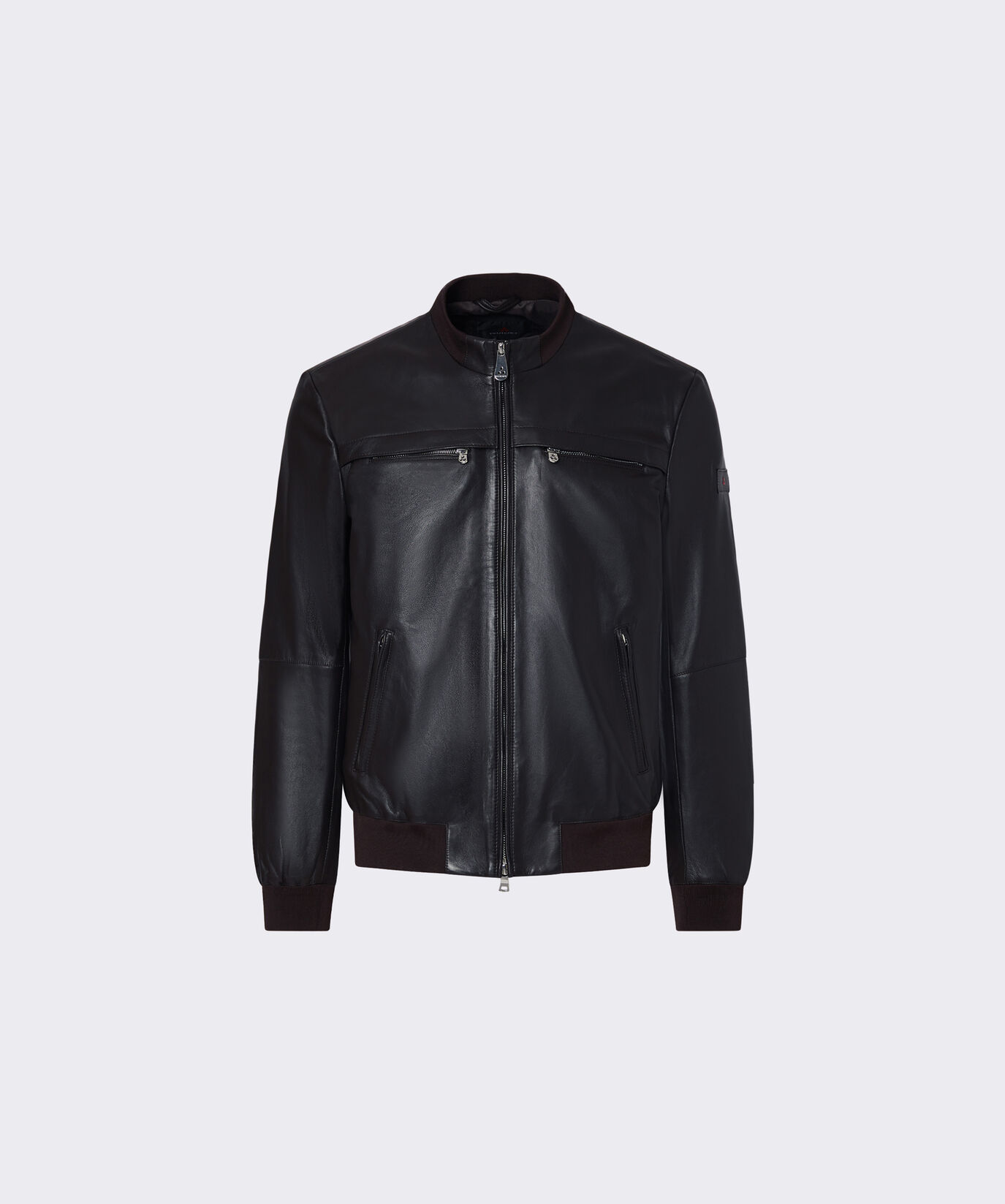 Leather jacket with chest pockets  Peuterey - large