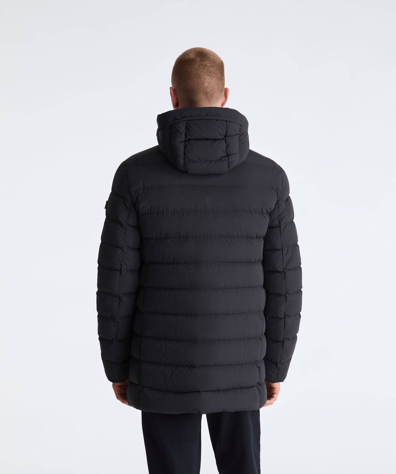 Long Matte Nylon Down Jacket  Peuterey - large image number 3