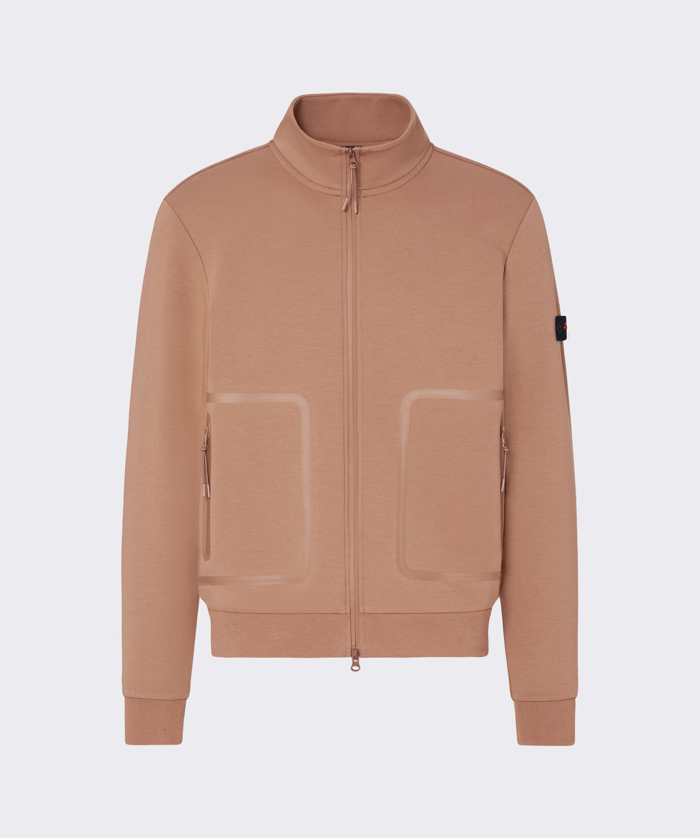 Sweat-shirt &agrave; poches avec d&eacute;tails gans&eacute;s gomm&eacute;s  Peuterey - large