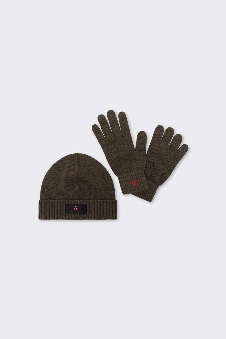 Set de gorro y guantes de mezcla de cachemira  Peuterey - medium