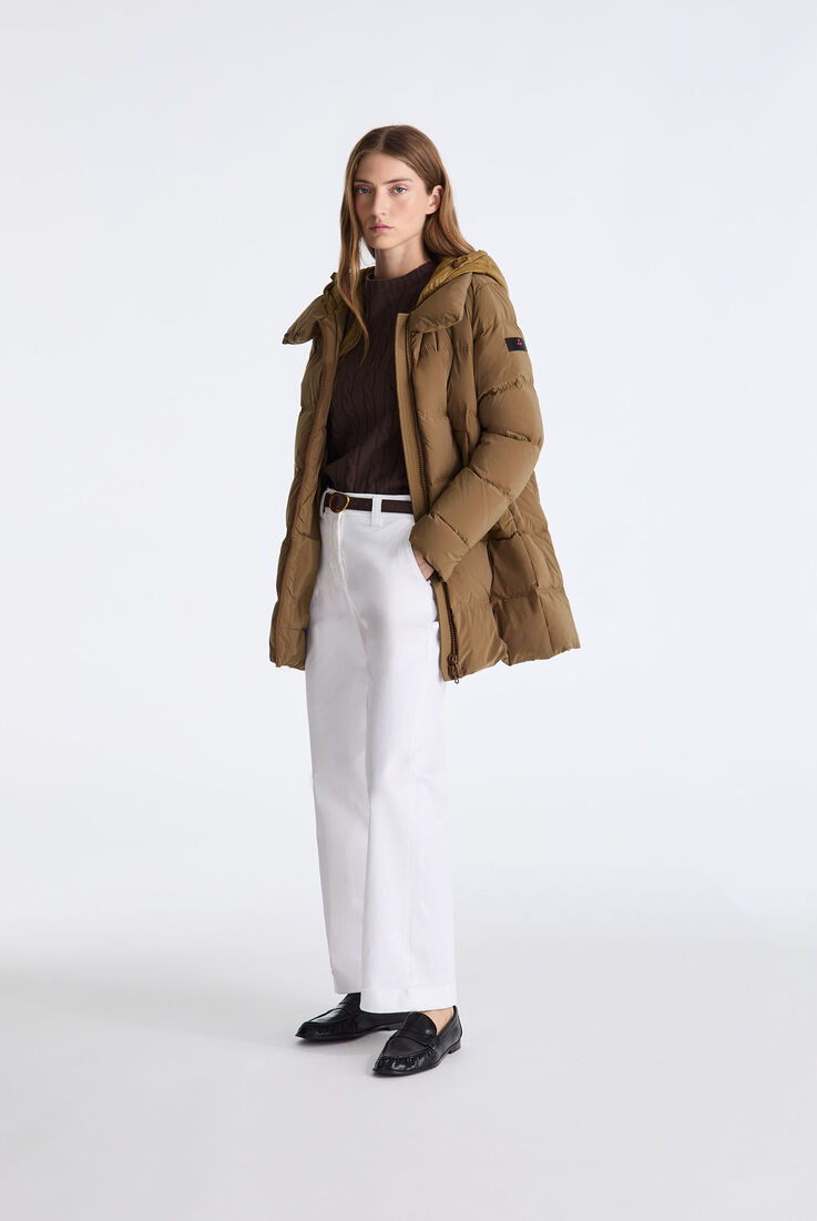 Down jacket with contrasting hood  Peuterey - medium