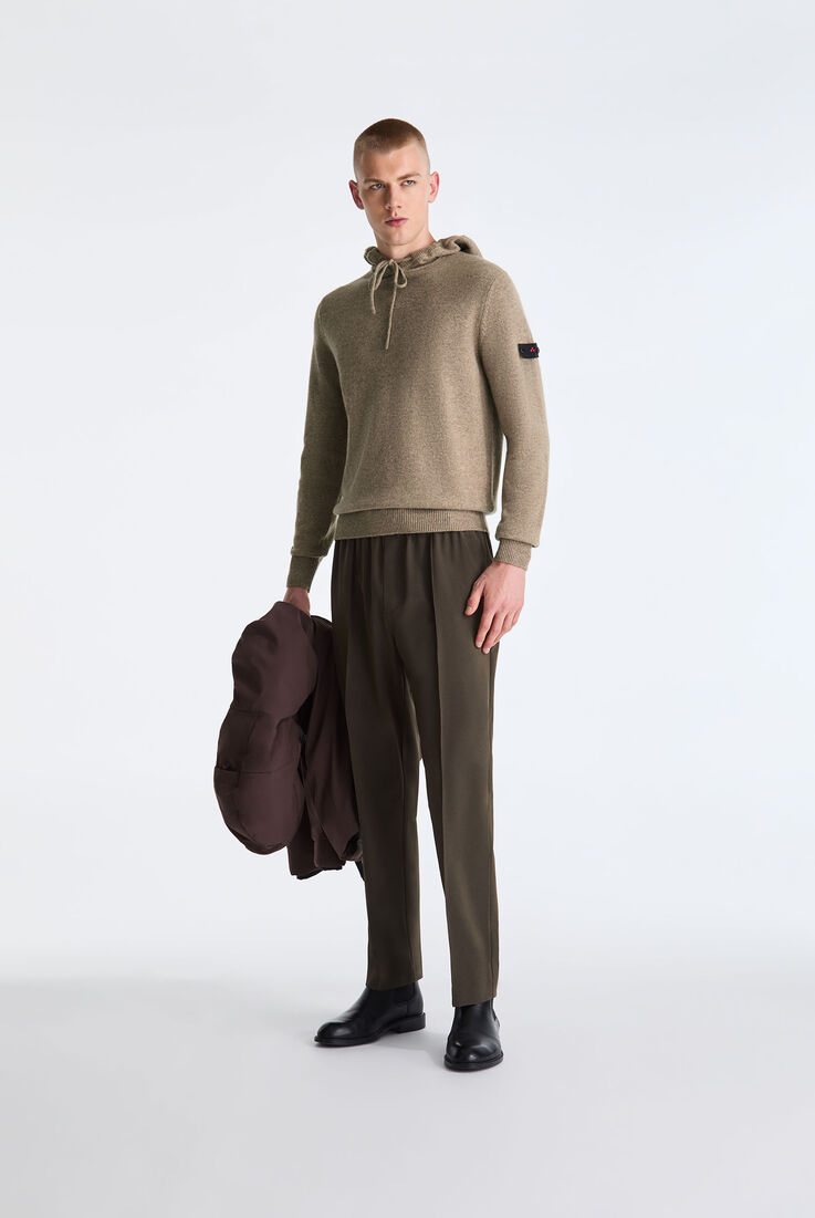 Hooded Yak Wool Sweater  Peuterey - medium
