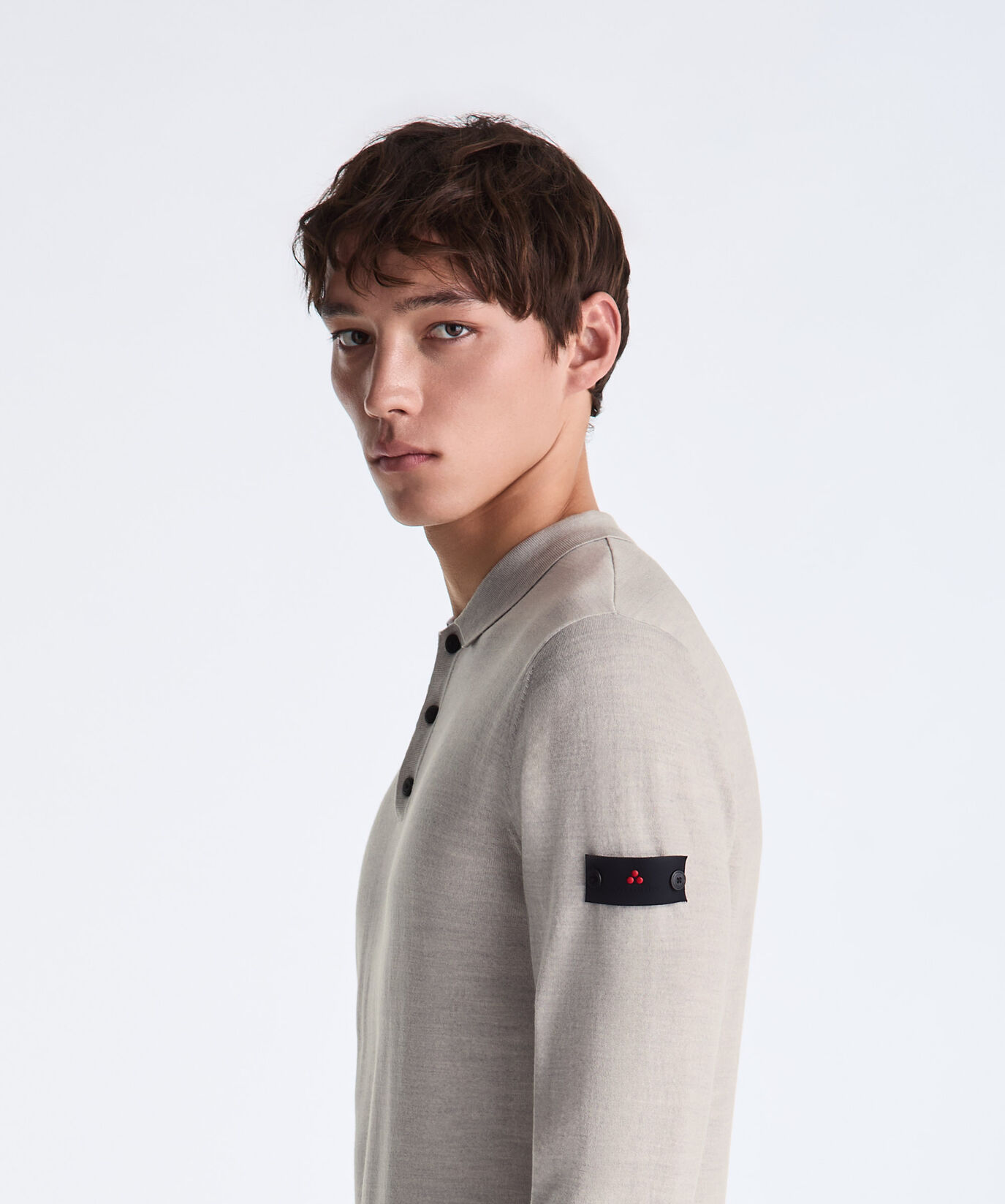 Fine Wool Polo Shirt  Peuterey - large