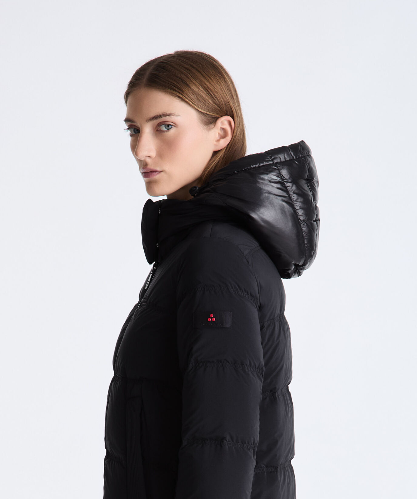 Down jacket with contrasting hood  Peuterey - large