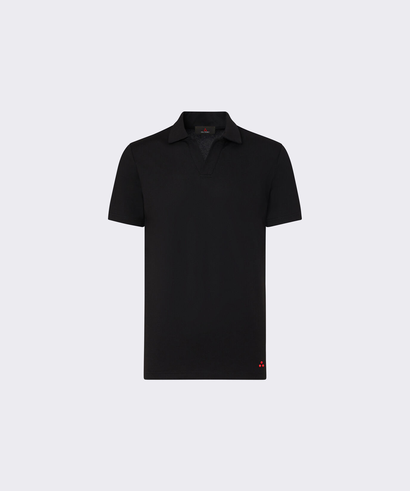 Polo en tricot de coton, au point piqu&eacute;  Peuterey - large