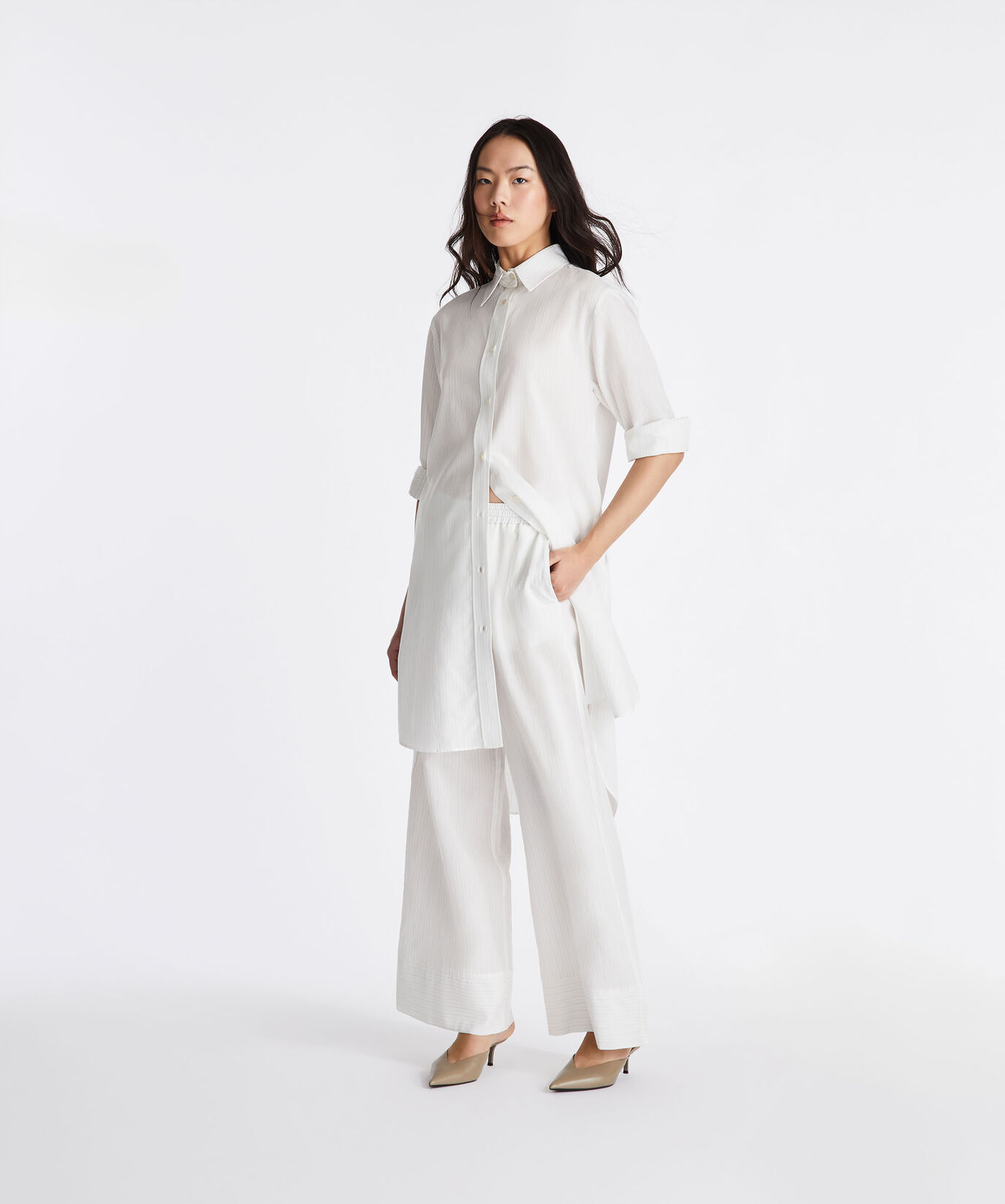 Striped shirt dress  Peuterey - large image number 0