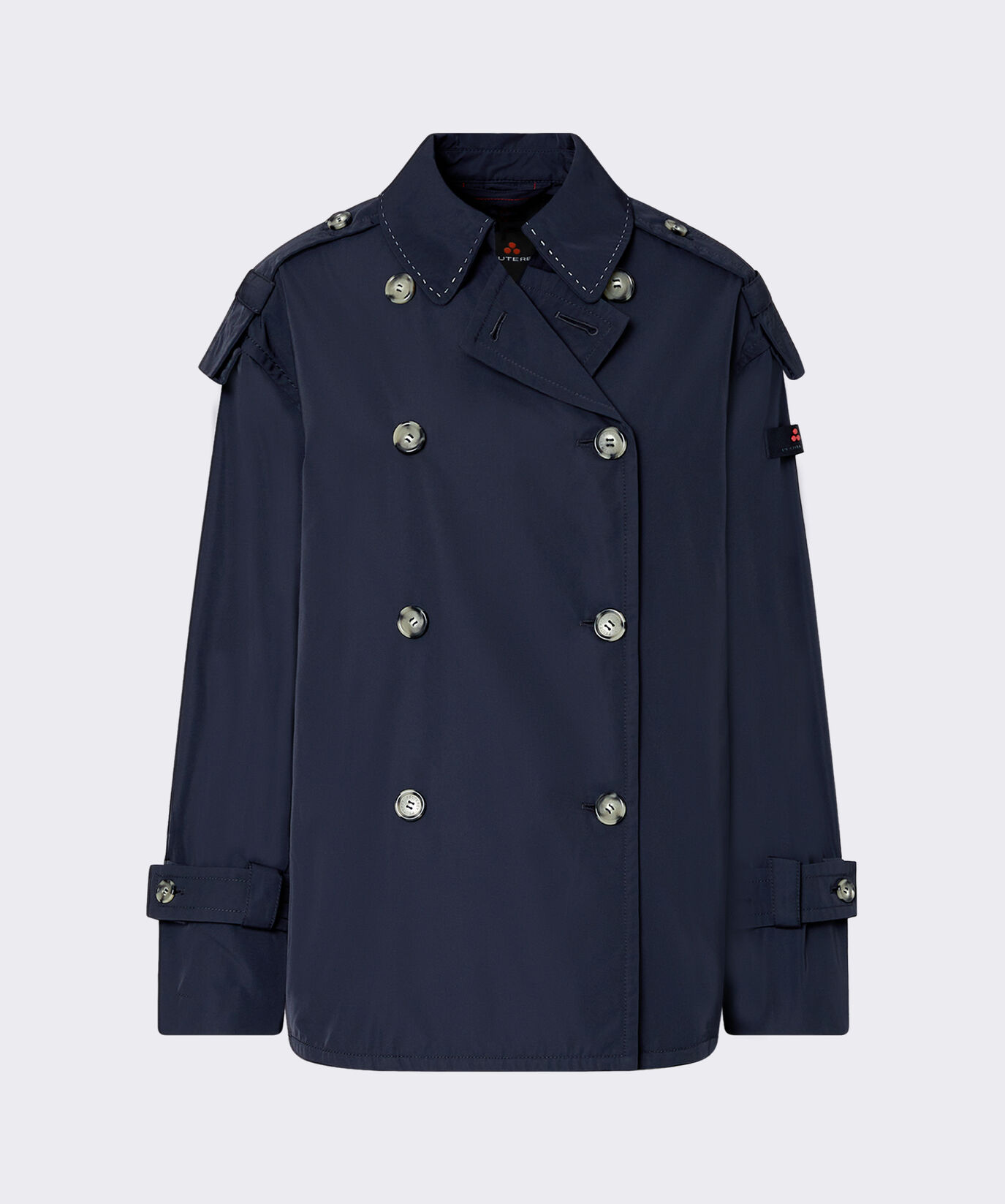 Short double-breasted trench coat  Peuterey - large image number 4