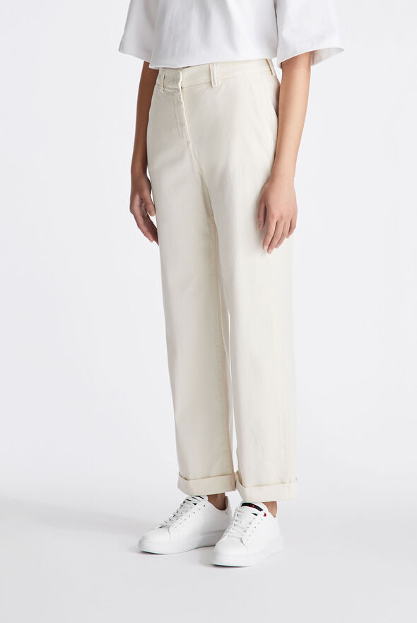 Pantaloni in gabardina di cotone stretch  Peuterey - medium