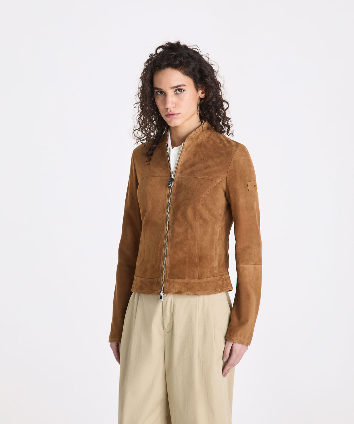 Suede leather biker jacket  Peuterey - large image number 1