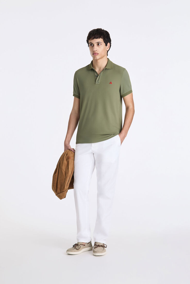 Stretch nylon pique polo shirt  Peuterey - medium