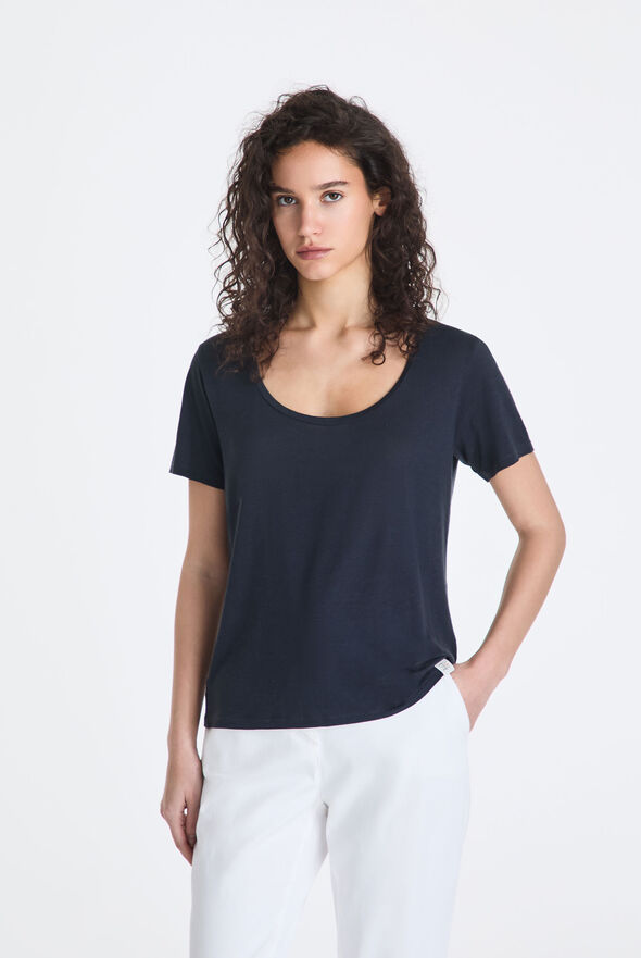Linen-blend T-shirt  Peuterey - medium
