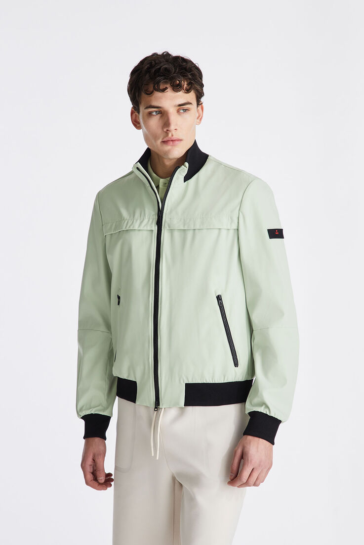 Blouson bomber stretch avec d&eacute;tails contrast&eacute;s  Peuterey - medium