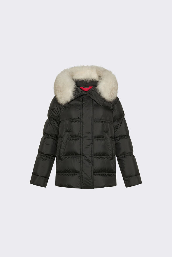 Hooded Down Jacket with Side Zips  Peuterey - medium