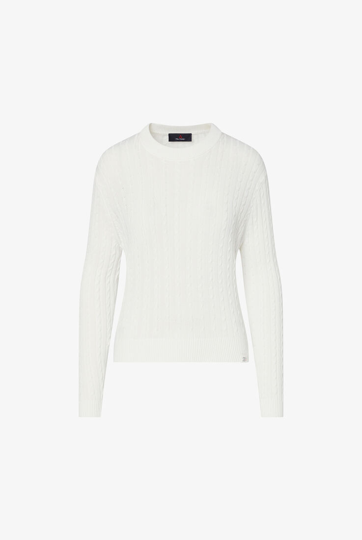 Maglia a trecce in cotone  Peuterey - still-fondo-neutro