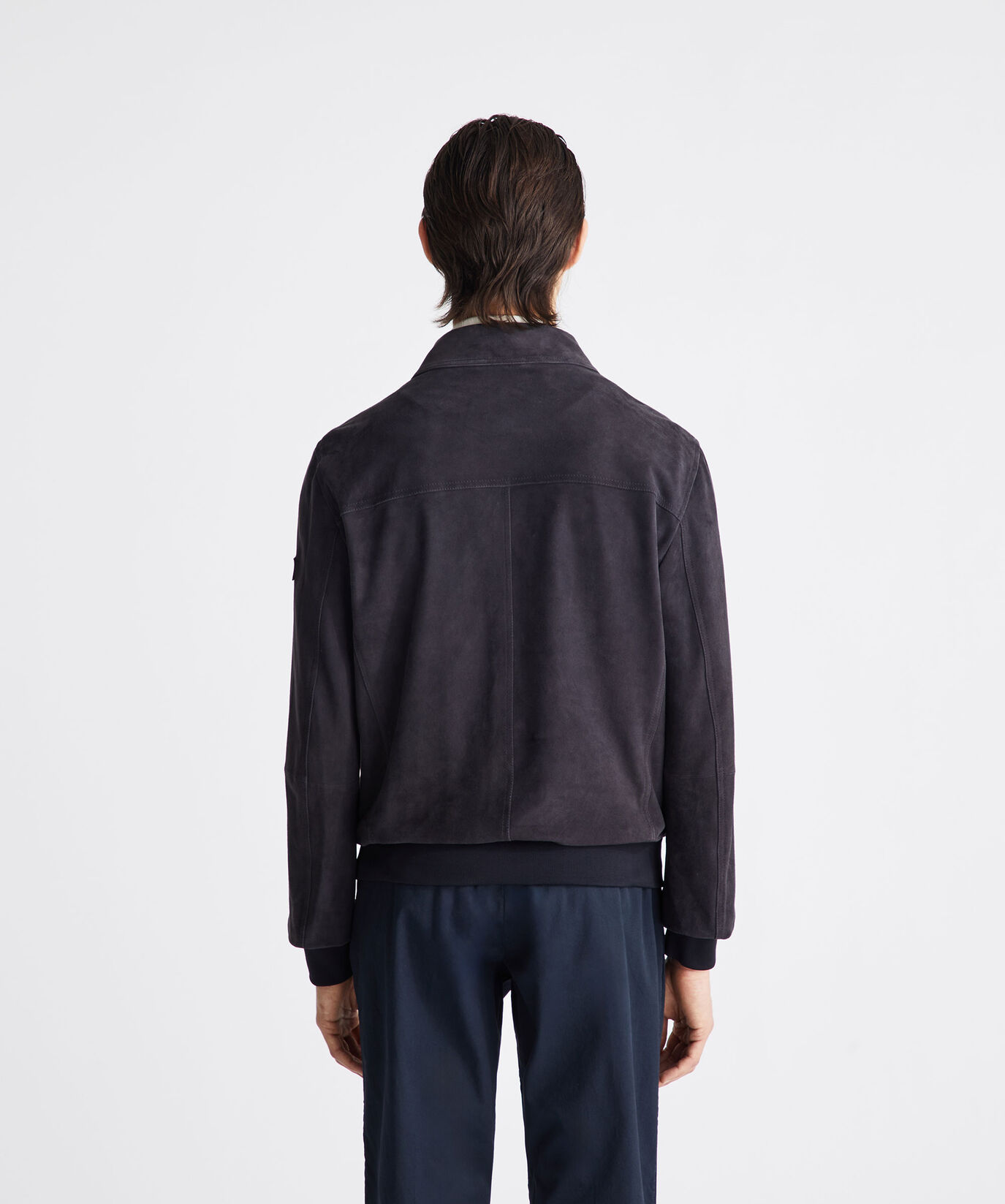 Suede jacket with horn effect buttons  Peuterey - large image number 3