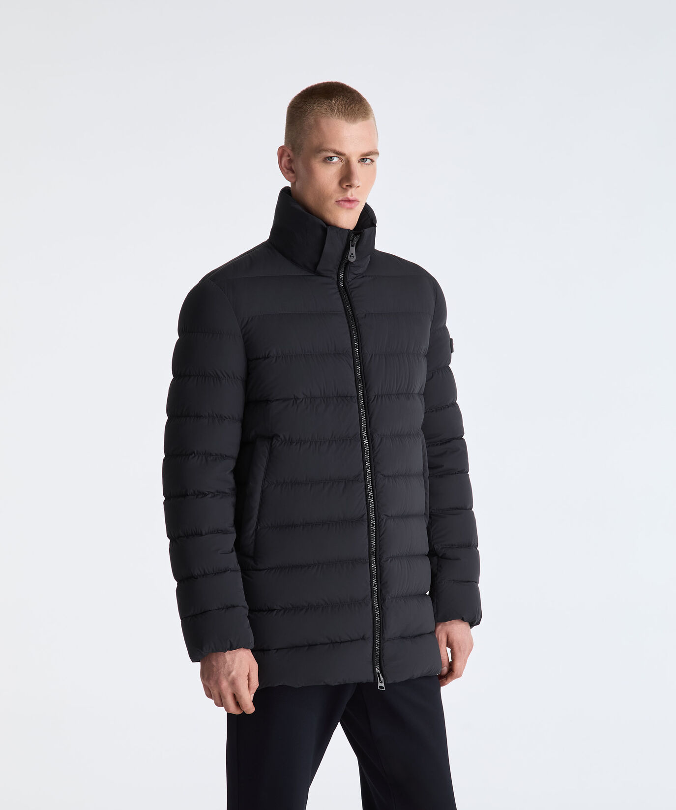 Long Matte Nylon Down Jacket  Peuterey - large image number 4