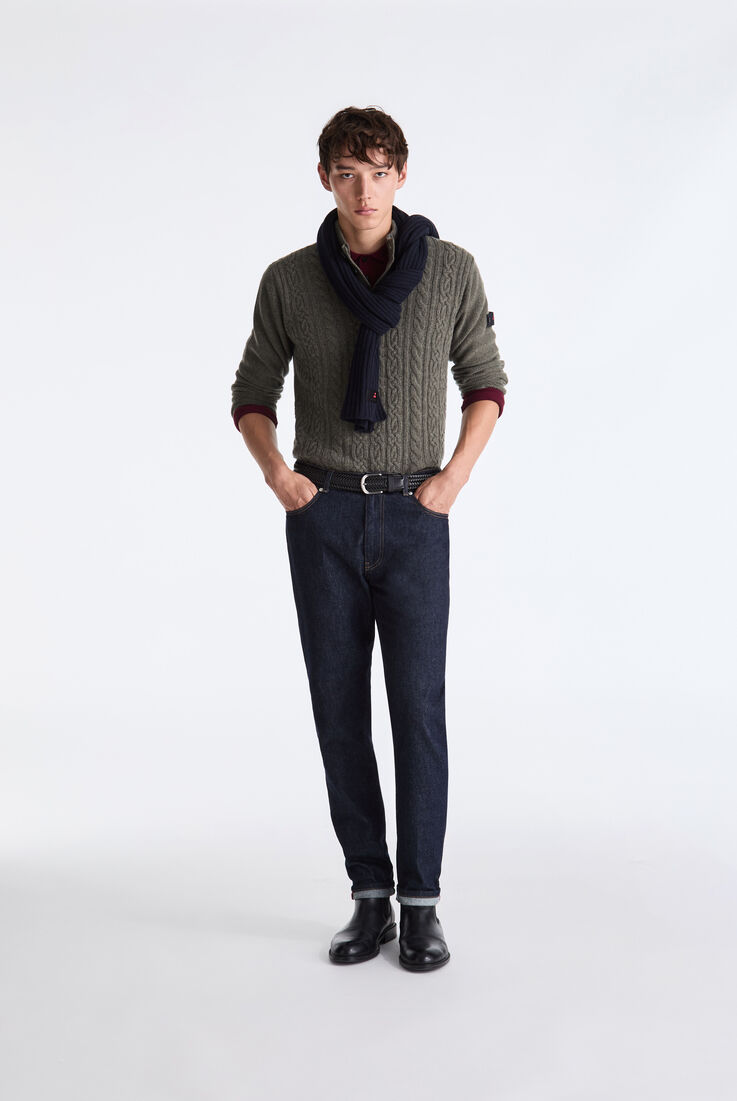 Cable-knit Sweater with Buttons  Peuterey - medium
