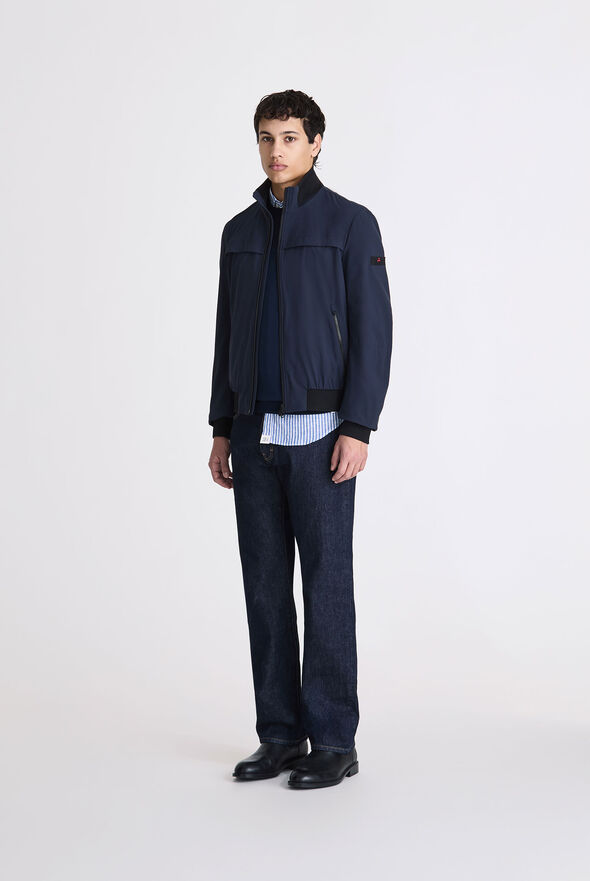 Stretch bomber jacket with contrasting details  Peuterey - medium