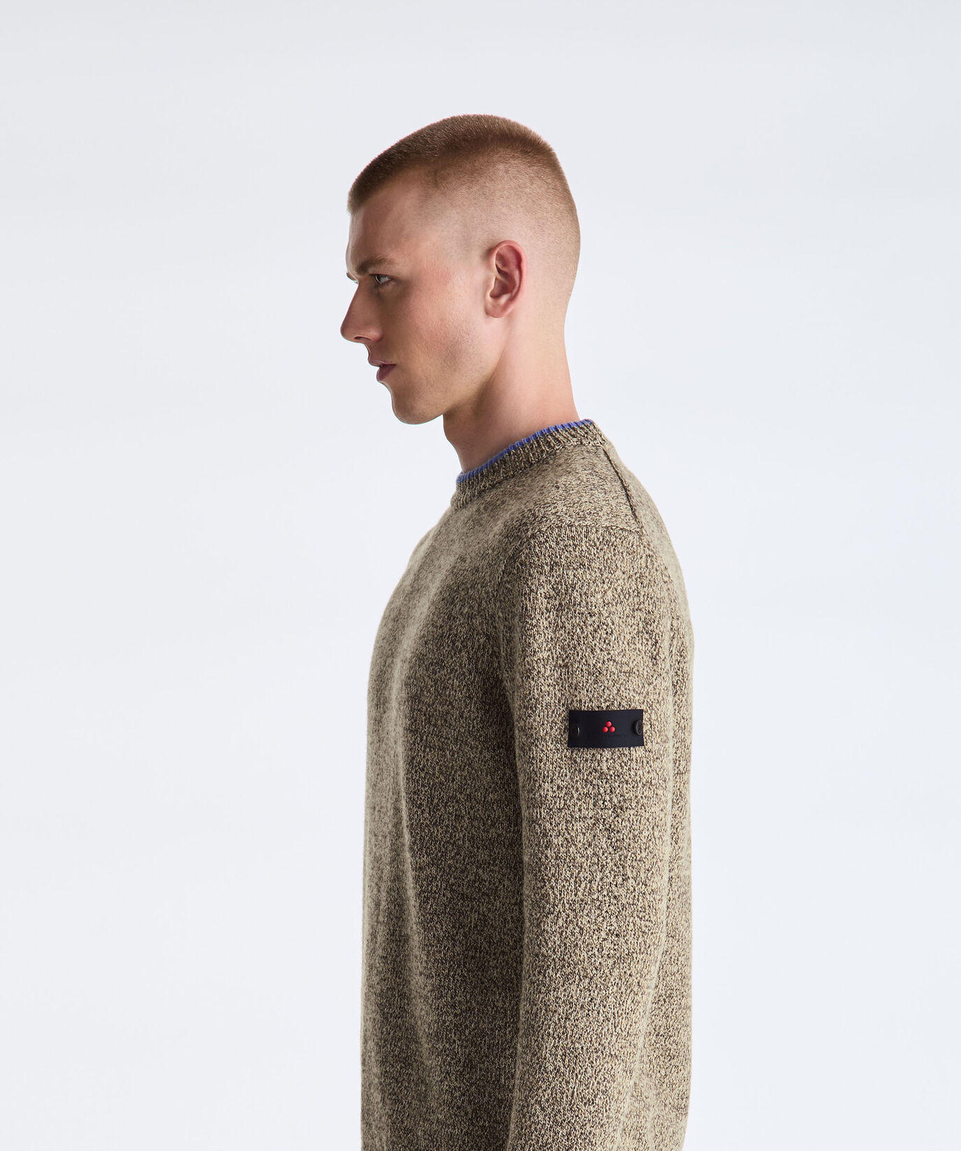 Sweater with Contrasting Trim  Peuterey - large