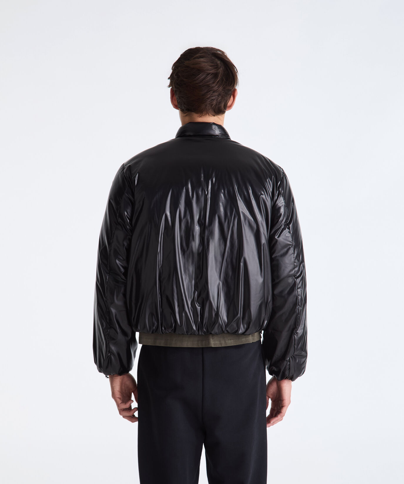 Shiny Nylon Bomber Jacket  Peuterey - large image number 3