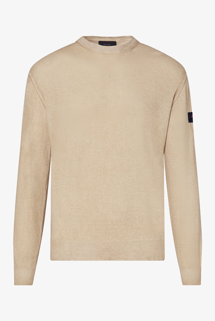 Maglia in tricot di cotone tinto capo  Peuterey - still-fondo-neutro