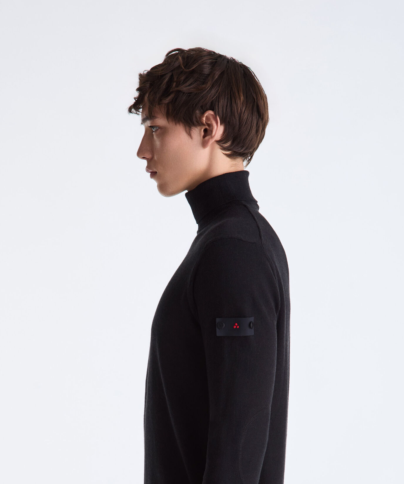Wool and Cotton Blend Turtle-Neck Sweater  Peuterey - large image number 2